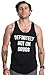 Definitely Not on Drugs | Funny Party, Rave, Festival Club Humor Unisex Tank Top