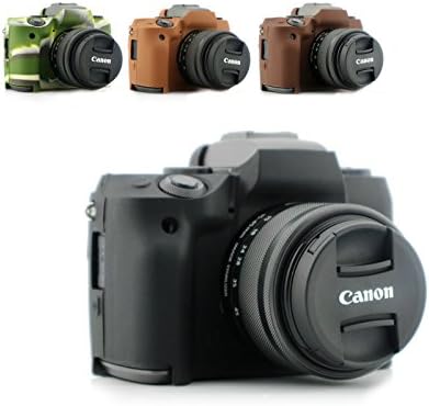 Mekingstudio Camera Armor Skin Silicone Cover Protective Case Protector Bag for Canon EOS M5