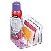 iDesign Clarity Care Divided Organizer, Blow Bathroom, Vanity Countertop, Desktop, Bedroom, College Dorm, 6.5