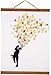 Magnetic Photo Frame, Wooden DIY Custom Frame Hanger for Poster Picture Artwork Canvas Hanging(Size:50cm/19.68inch)