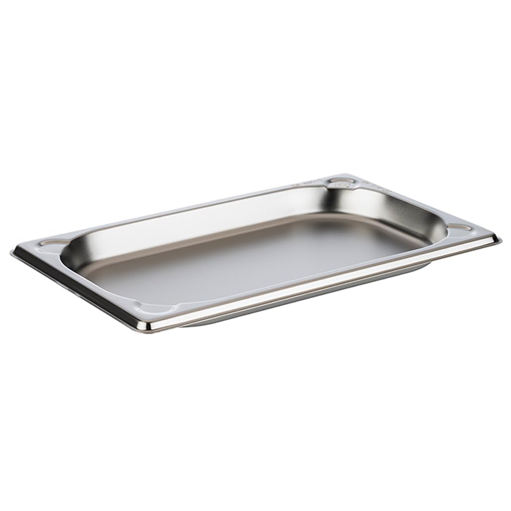 GN Container 1/4 deepth 20mm, 0.5 l, 264x162mm stainless steel