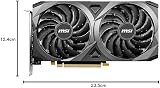 MSI RTX 3060 VENTUS 2X OC 12GB GDDR6 Graphics Card 1807MHz PCI Express Gen 4 view 10