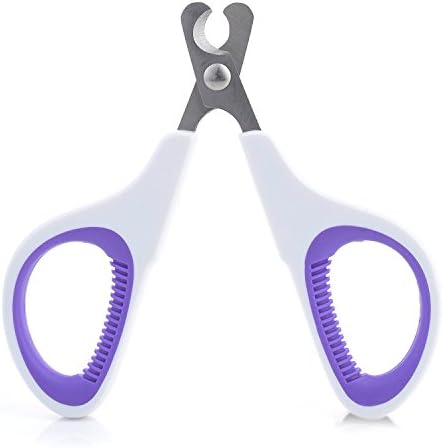 Petsmoe Nail Sharp For Cats And Small Animals, Stainless Steel Cat Claw Clippers Scissors & Nail Cutter Professional Pet Grooming Tools For Cats and Rabbits