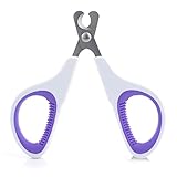 Petsmoe Nail Sharp For Cats And Small Animals, Stainless Steel Cat Claw Clippers Scissors & Nail Cutter Professional Pet Grooming Tools For Cats and Rabbits