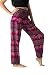 Bangkokpants Women's Casual Pants Harem Bohemian Clothes Hippie Boho Yoga Outfits Smocked Waist (Gypsy Purple, One Size)