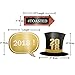 GOER 38Pcs 2018 New Years Photo Booth Props Kit,2018 New Years Eve Party Decorations