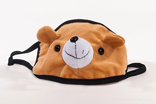 Child Size Masks - 3d Beige Bear