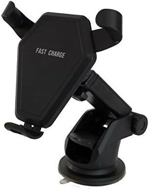 Fast Wireless Car Charger Holder for iPhone X, iPhone 8, Samsung Galaxy S8, S8+, S7, S6 and Note 5, Note 8, LG V30, G6