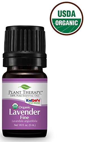Lavender Fine Organic 5 mL Essential Oil 100% Pure, Undiluted