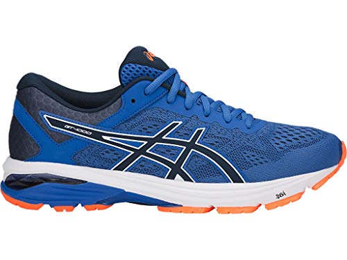 ASICS Men's GT-1000 6 Running Shoes, 6.5M, Victoria Blue/Dark Blue/SHOCKI