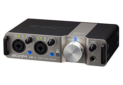 Zoom UAC-2 Two-Channel USB 3.0 SuperSpeed Audio Interface for Mac and PC