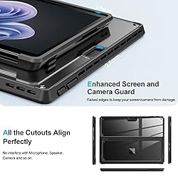 INFILAND Surface Pro 9 Case, Crystal Clear
