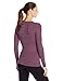 32Degrees Women's Scoop Neck, Heather Marsala, Large