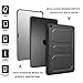 Fintie Case for iPad Air - CaseBot Tuatara Series Rugged Unibody Dual Layer Hybrid Full Protective Cover with Built-in Screen Protector and Impact Resistant Bumper, Black
