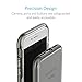 Anker iPhone 8 Case, iPhone 7 Case, Ice-Case Lite Clear Cover Protective Case with Hard Bumper Frame and Enhanced Grip for Apple iPhone 8/7 [Support Wireless Charging] (Gunmetal)