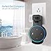 GGMM Outlet Wall Mount Hanger Stand for Echo DOT 2nd Generation, Mess Wires Or Screws Manager for Your Smart Home Voice Assistants(Only for DOT 2nd Generation)-2 Pack