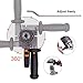 Hammer Drill,TACKLIFE Upgraded 7.1Amp/3000Rpm Electric Drill, 1/2-Inch(13mm) Impact Drill with Aluminium Alloy Cover, Metal Rotating Handle, Variable Speed Trigger, Ideal Tool for DIY-PID03A