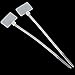 Amgate 1000 Pcs Write on Tags Wire Zip Ties Cable Mark Tags Nylon Power Marking Label (1000pcs)