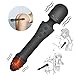 G spot Dildo Vibrator for Women Clitoral Vibrating for Intense Orgasm, Adult Sex Toys for Solo Couple Massage Flirting,7 Modes 107.6°F Heated for Realistic Vaginal Clitoris Anal Stimulation (Black)