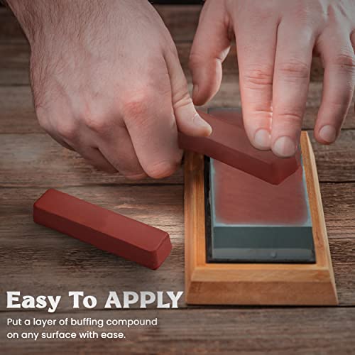 4 Piece Polishing Compound Cutting & Buffing Compound 4 Oz. Kit