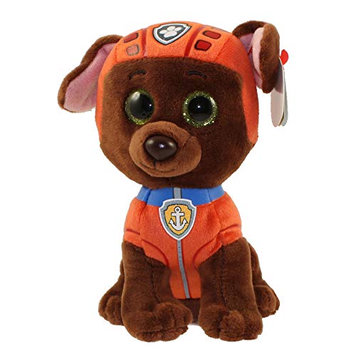 TY Paw Patrol 41213 Zuma Labrador Bee Maya Plsch, BraunOrange, 15 cm – Bild 7
