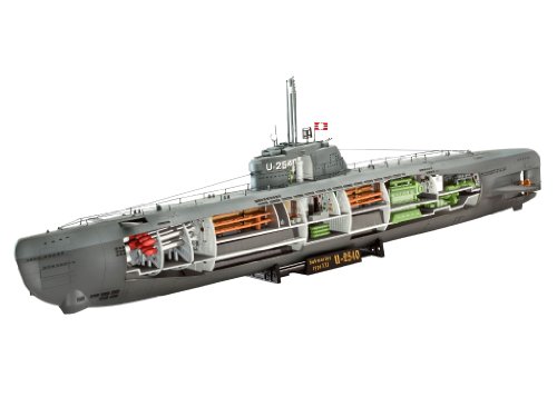 U-Boat Type XXI German Submarine w/Interior 1/144 Revell Germany