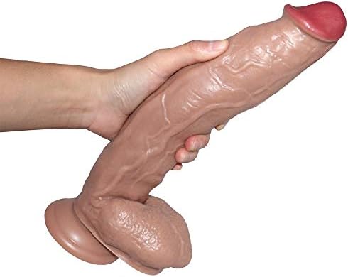 UsmanCR3 Strǎp ǒn fǒr Lěsbìǎn, Realistic Toy Strap On Suction Cup Big Hand-Free Play For Women Relieves Stress | Long:30cm,diameter:5.8cm