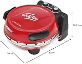 G3 Ferrari Pizza Oven Maker G10032 1200W Black Red 31cm Stone view 11
