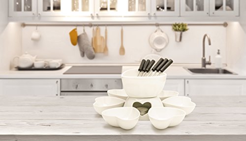 2 Zen+Kitchen+Fondue+Ceramic+Chocolate