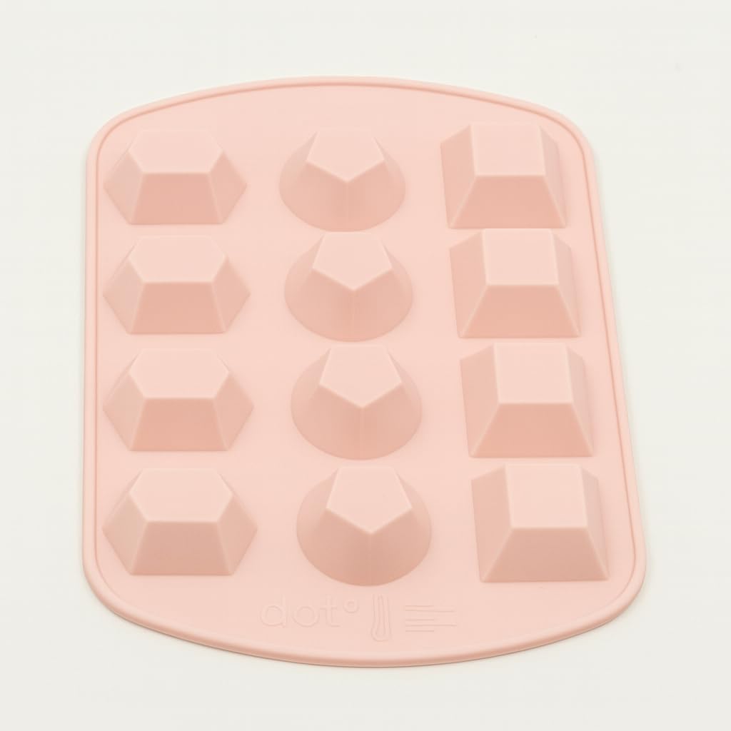 Selecto Bake Diamonds Crystals Gems Silicone Bakeware Mould Chocolate Mold Wax Melts Candy Resin Candy Baking Mould Cube
