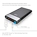 VINSIC 20000mAh Power Bank, Ultra Slim External Battery Pack Backup Portable Charger with Quick Charger, Type C, Smart USB Outputs for All Smartphones
