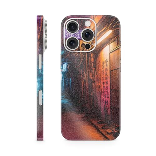 Glossy Glitter Phone Skin Compatible with Apple iPhone 16 Pro - Neon Alley - Pr…