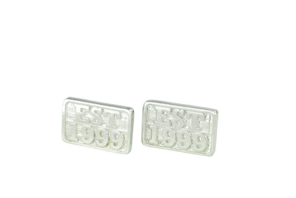 Establised 1999 EST Anniversary Cufflinks