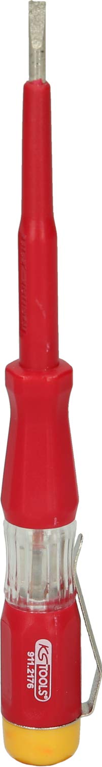 KS Tools 911.2176 Voltage Tester with Protective Insulation