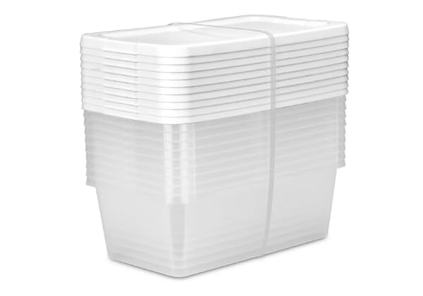 STERILITE STORAGE BOXES, 13.5L X 8W X 4.8H...