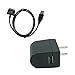 Nook HD Charger Nook Tablet Charging Cable Barnes Noble Power Kit AC Wall Charger Adapter Plus USB Data Cable for Nook HD 7 Inch HD+ 9 Inch BNTV400 BNTV600