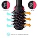 One Step Hair Dryer & Volumizer,Hot Air Brush Styler and Dryer 3-in-1 Negative Ion Straightener&Curly Brush Hair Dryer with Comb for All Hair Type with Anti-Scald Feature