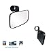Sporthfish Adjustable UTV Clear Rear View Center Mirror, Center/Side Mirror High Impact ABS Housing with Shatter-Proof Tempered Glass Mirror