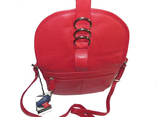 image for Pielino Leather Crossbody Handbag 130 (Black), womens
