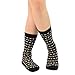 TeeHee Women's Cotton Crew Socks for Valentine's Day - Heart and Love Design, 6 Pairs, 9-11 Sock Size