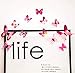 FLY SPRAY 24pcs Vivid Pink Butterfly Mural Decor Removable Wall Stickers with Adhesive Decals Nursery Decoration 3D Crafts