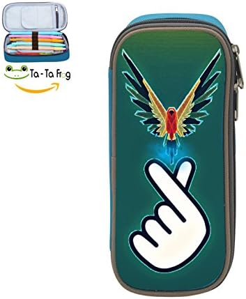 Logan-Love-Paul Student Pencil Case Large Capacity Makeup Pouch Office Pencil Bag