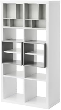 Amazon Com Ikea Shelf Unit With 4 Inserts White 20206 2232 142