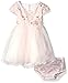 Bonnie Baby Baby-Girls Sequin Embroidered Ballerina Dress