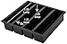 4 Cavity Oversized Black Silicone Pen Blank Resin Casting Mold