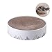 pidan Cat Scratching Cardboard Pad Lounge Bed Round Scratch Pad Cat Scratcher Cat Scratch Lounge of Eco-Friendly Material for Small Meddium Large Cat (Valley)