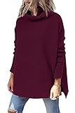 EFAN Womens Turtleneck Oversized Chunky Sweaters