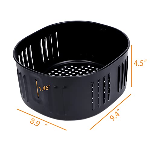Air Fryer Replacement Basket For Power Air Fryer XL 5.3QT,Air Fryer