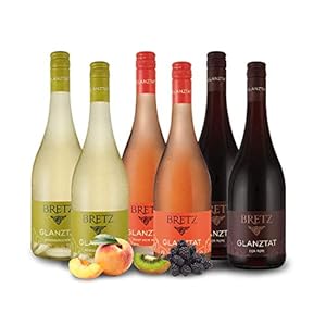 Weingut Ernst Bretz Probierpaket 3 x 2 Fl. Glanztat Rot – Rosé – Weiß (l) trocken, feinherb