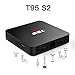Android Box, TUREWELL T95 S2 Android 7.1 TV Box Amlogic S905W 1GB RAM 8GB ROM Quad core 64 Bits 2.4GHz WiFi Smart TV Box 4K Media Player